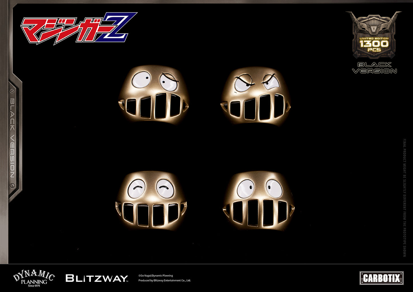 Blitzway Carbotix Boss Borot (Black Version) "Mazinger Z" | Blitzway