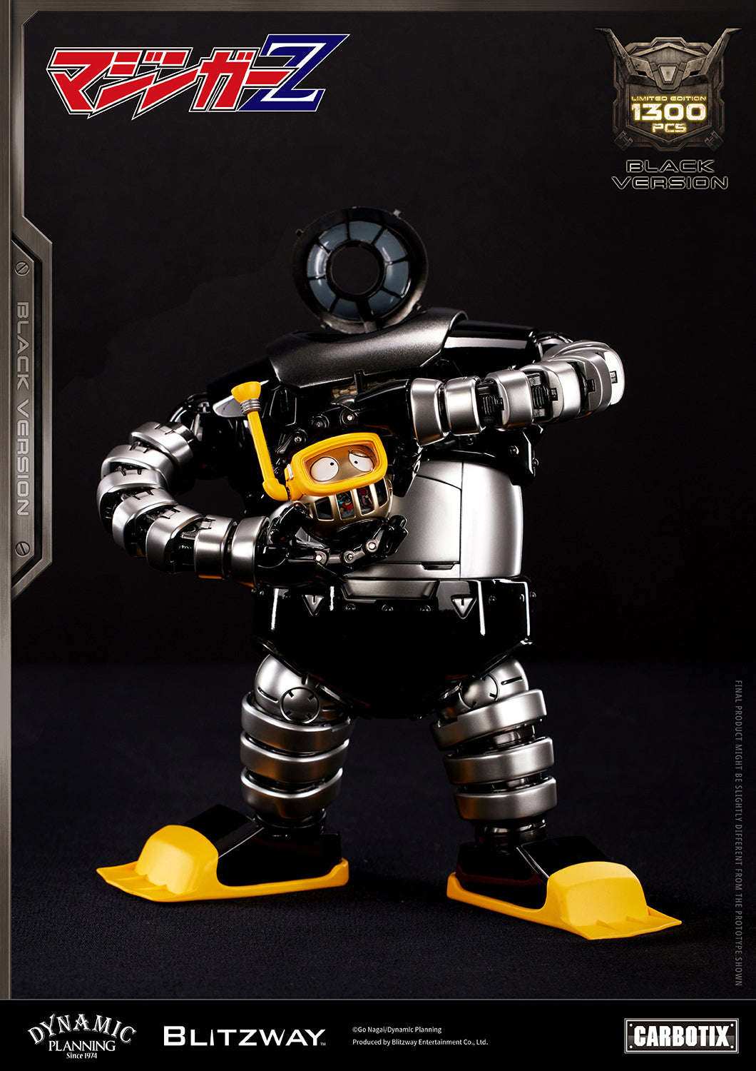 Blitzway Carbotix Boss Borot (Black Version) "Mazinger Z" | Blitzway