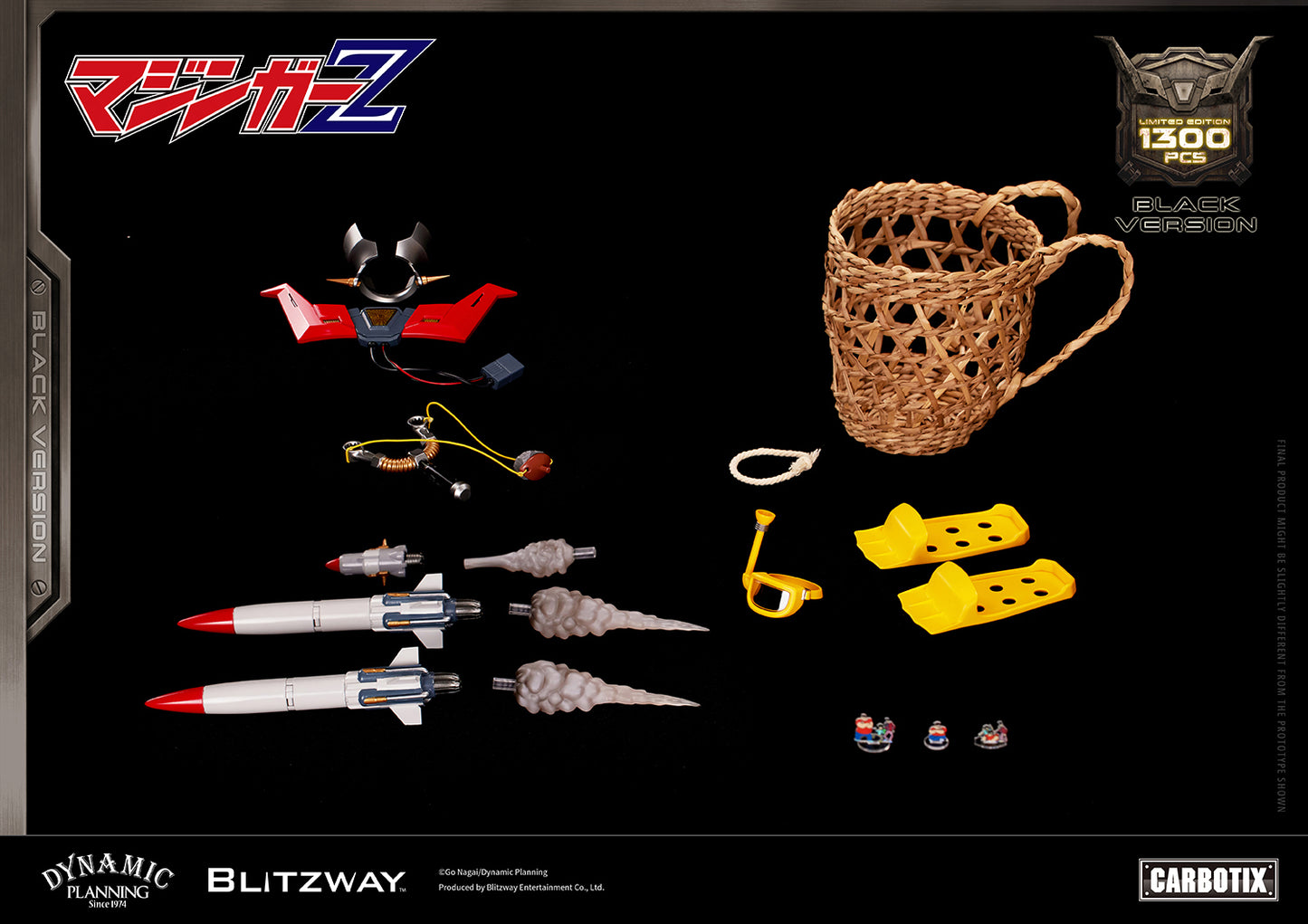 Blitzway Carbotix Boss Borot (Black Version) "Mazinger Z" | Blitzway