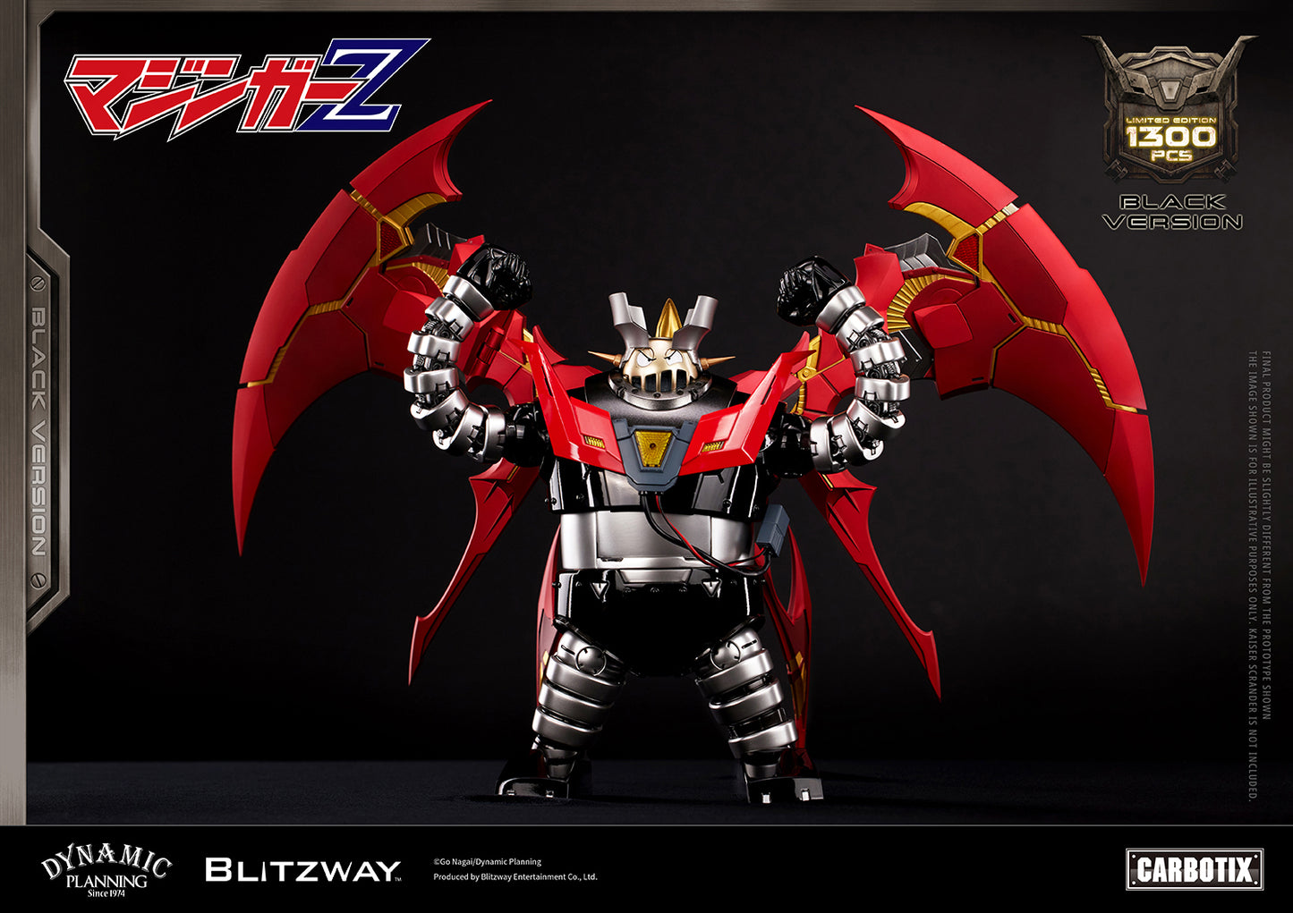 Blitzway Carbotix Boss Borot (Black Version) "Mazinger Z" | Blitzway