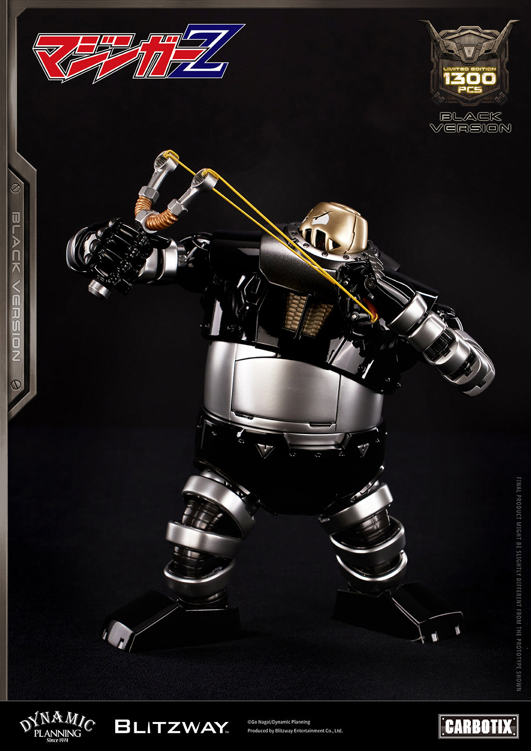 Blitzway Carbotix Boss Borot (Black Version) "Mazinger Z" | Blitzway