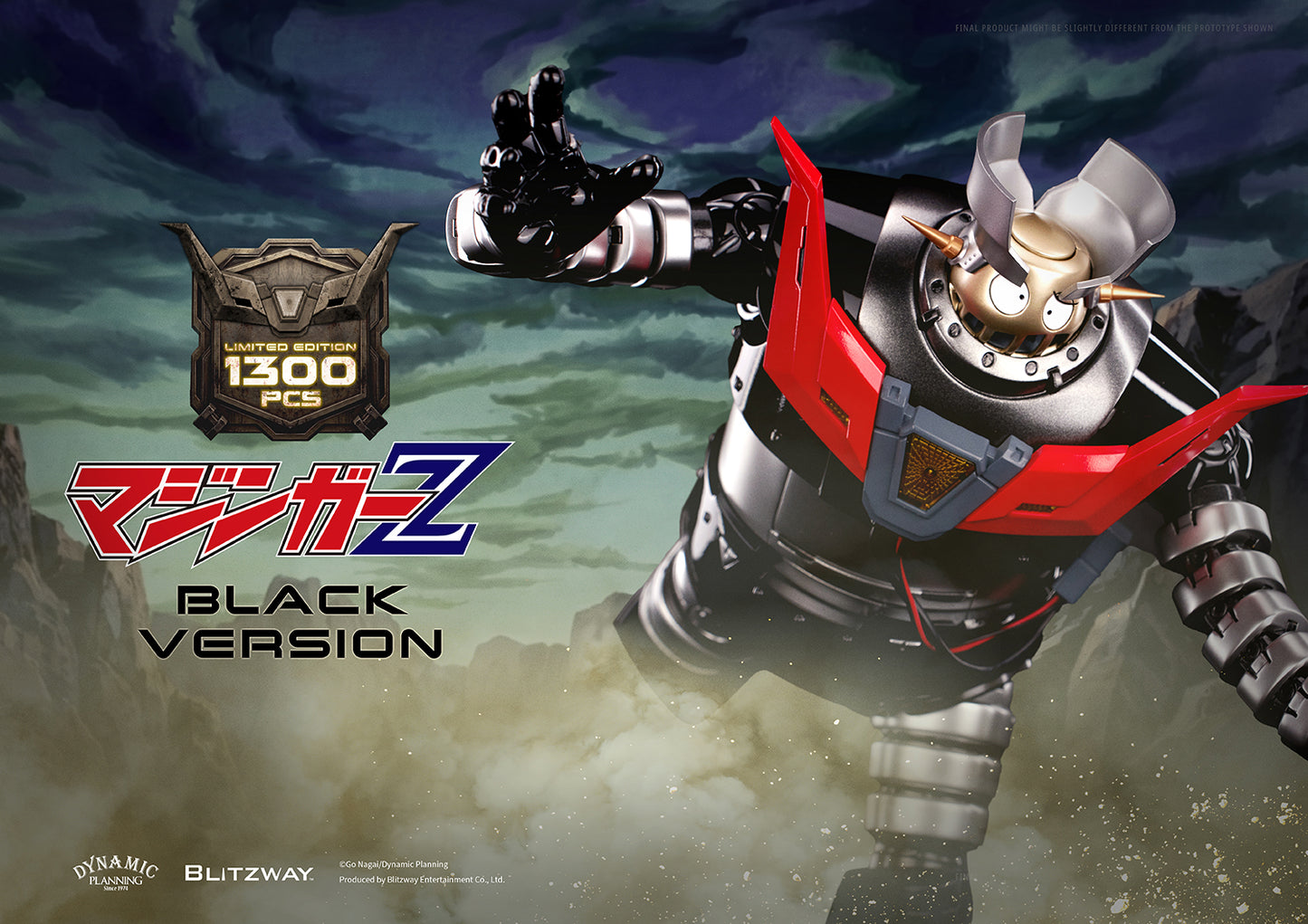 Blitzway Carbotix Boss Borot (Black Version) "Mazinger Z" | Blitzway