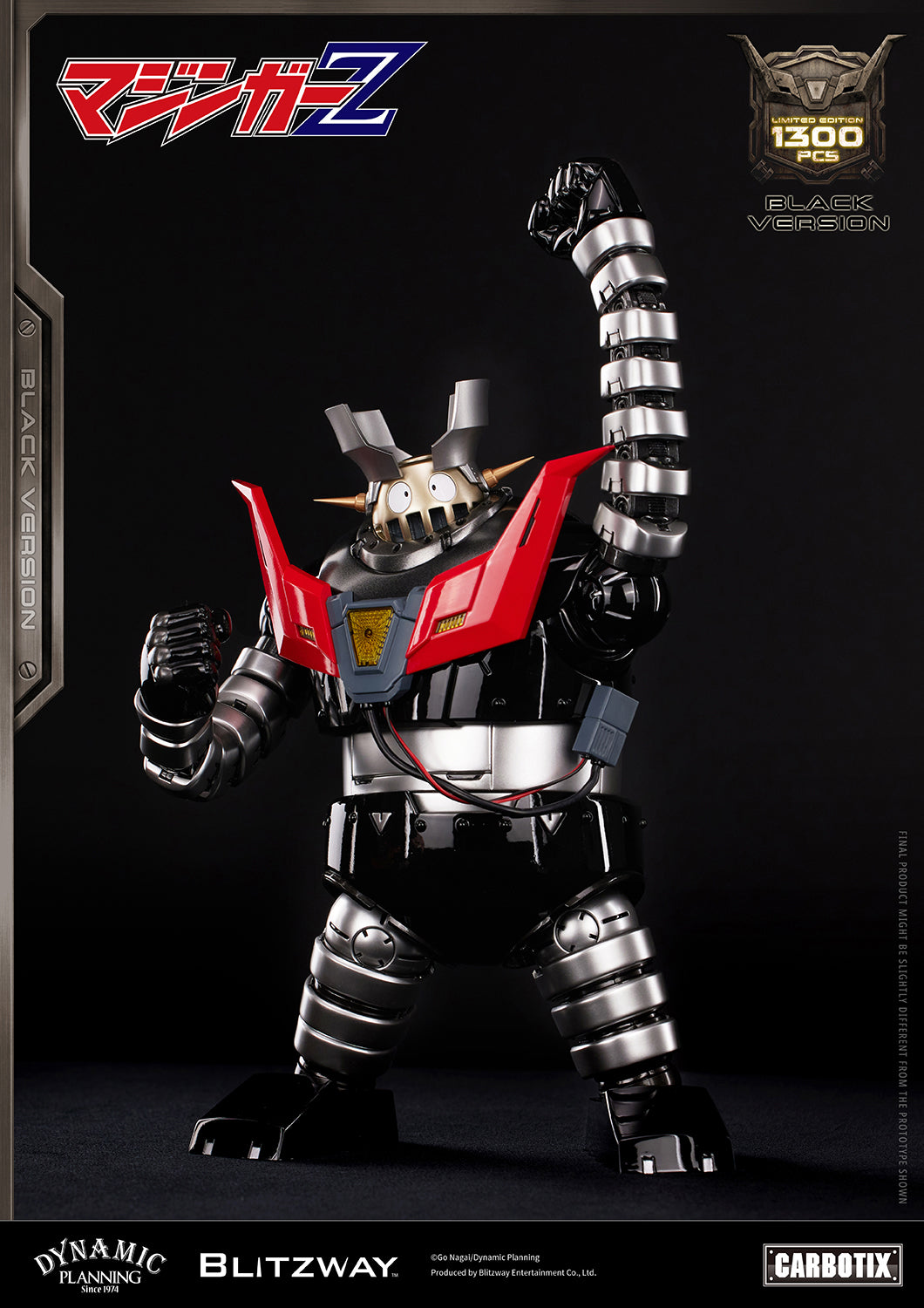 Blitzway Carbotix Boss Borot (Black Version) "Mazinger Z" | Blitzway