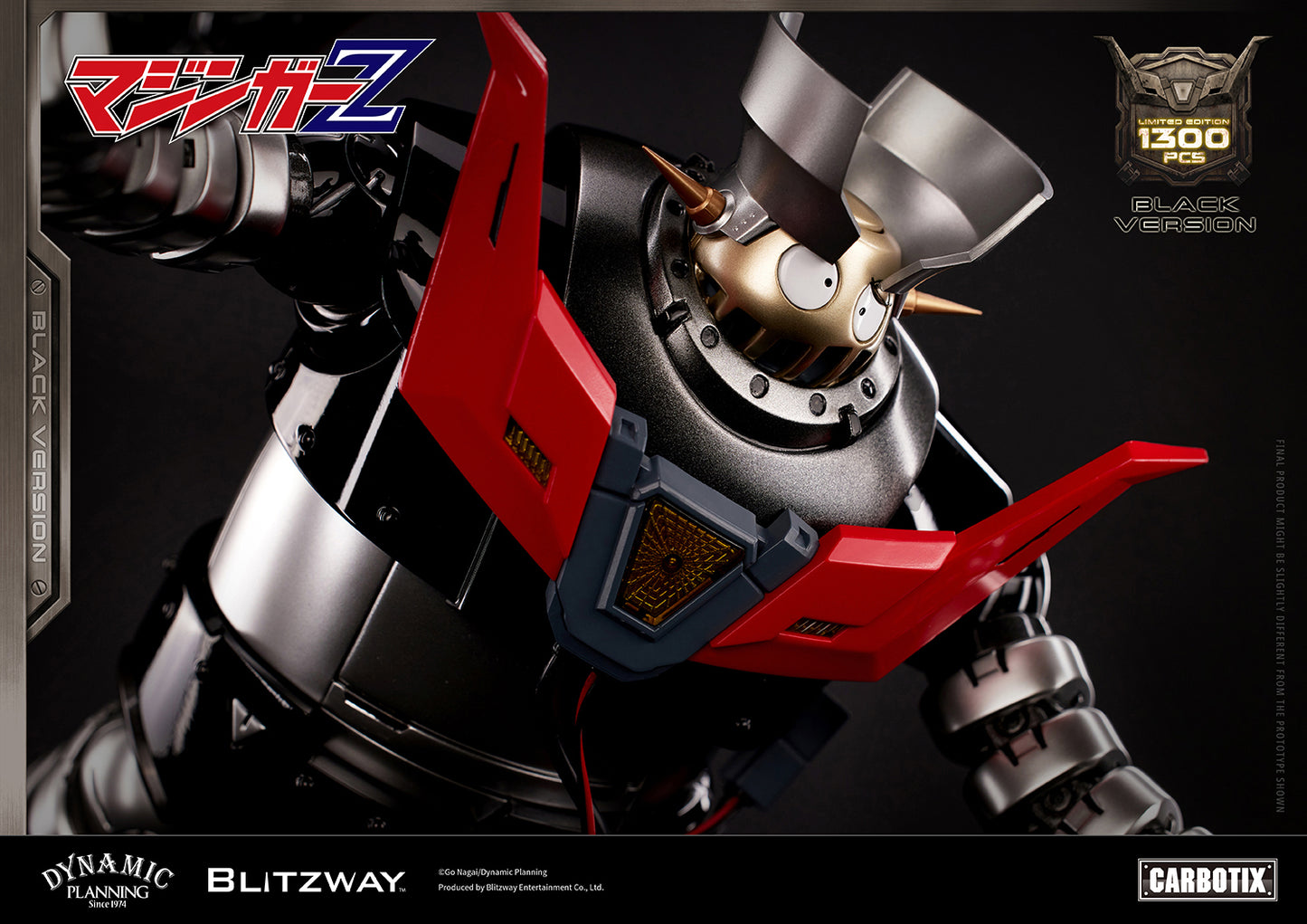 Blitzway Carbotix Boss Borot (Black Version) "Mazinger Z" | Blitzway