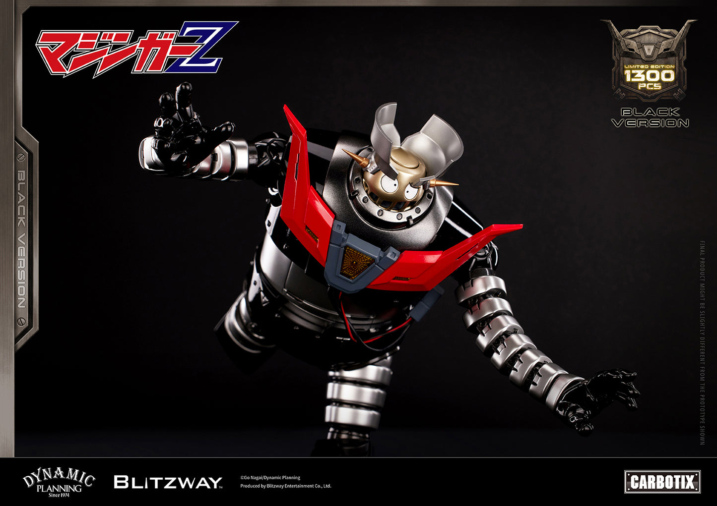 Blitzway Carbotix Boss Borot (Black Version) "Mazinger Z" | Blitzway