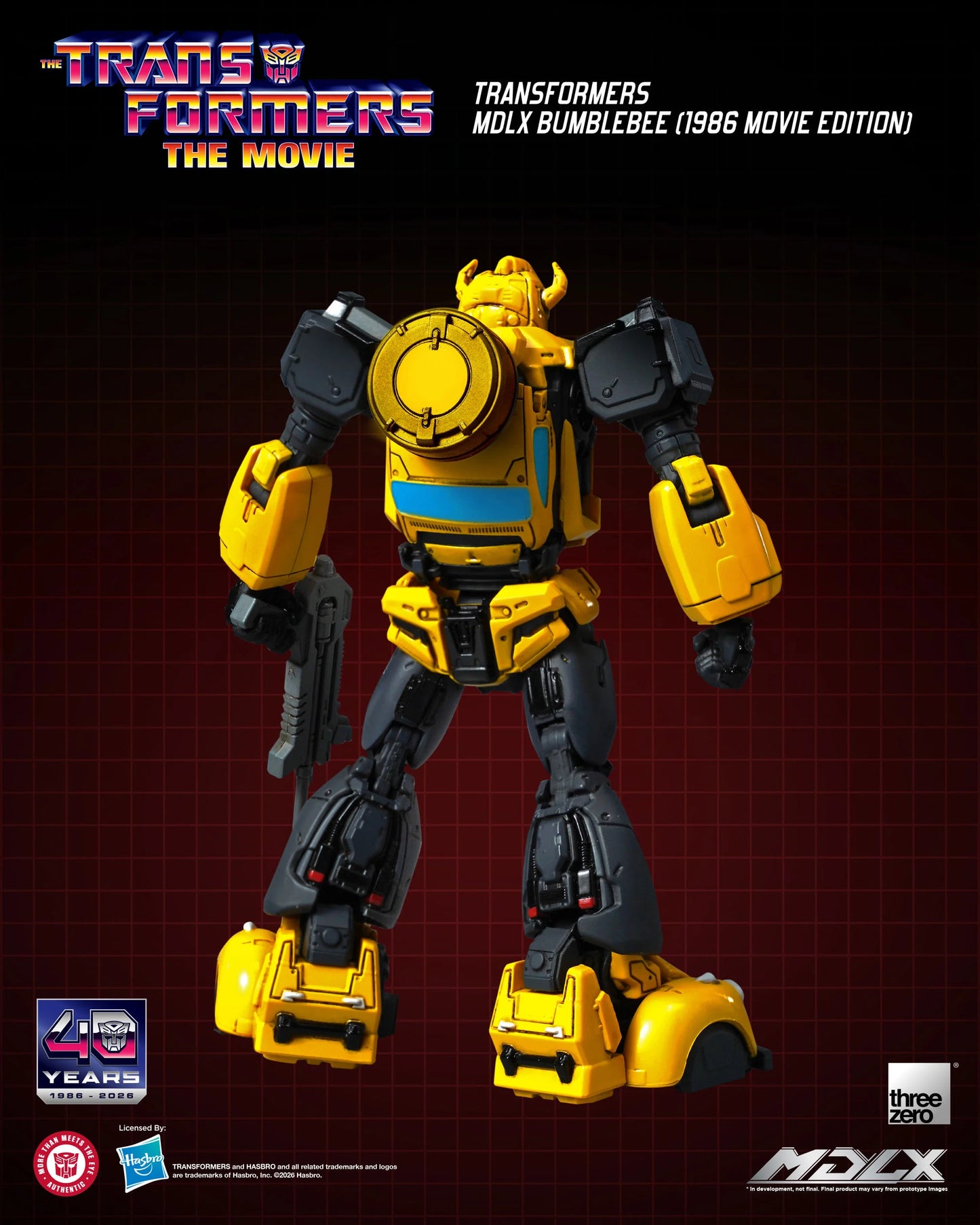 Bumblebee (1986 Movie Edition) MDLX "Transformer 1986" | Threezero