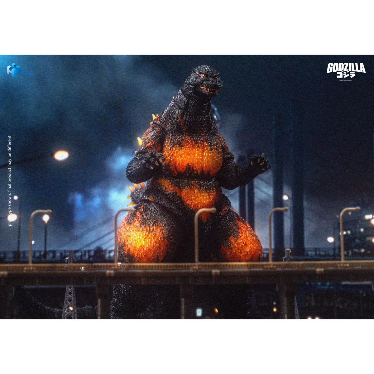 Hiya Toys Burning Godzilla "Godzilla vs. Destoroyah (1995)" | Hiya Toys Exquisite Basic Series