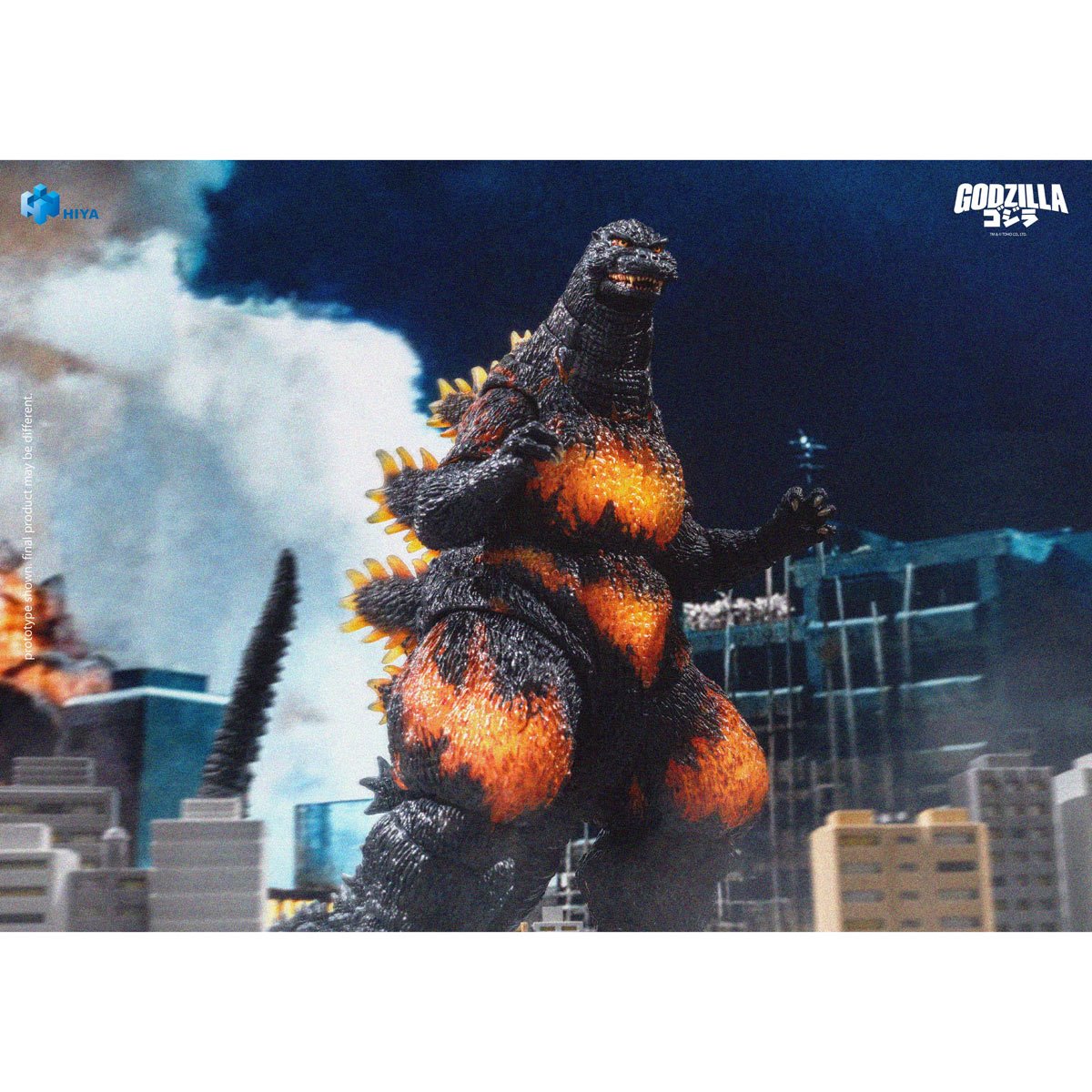 Hiya Toys Burning Godzilla "Godzilla vs. Destoroyah (1995)" | Hiya Toys Exquisite Basic Series