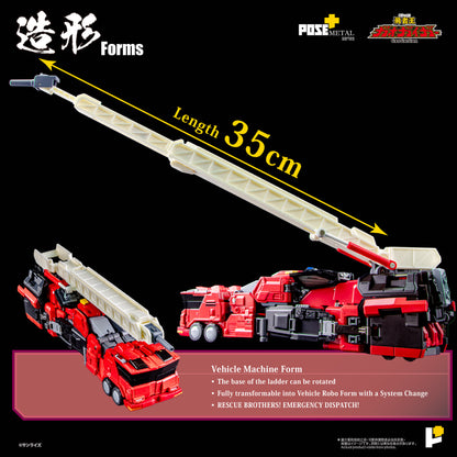Pre Order Gaogaigar ChoRyuJin- Pose+ Metal Series