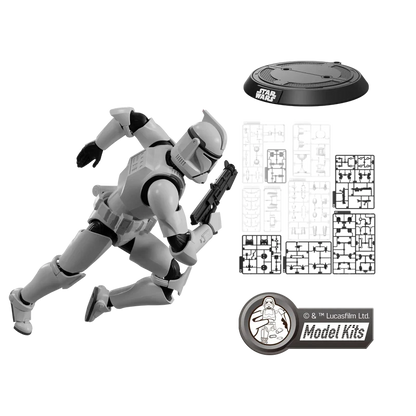 Star Wars Blokees CLONE TROOPER "ATTACK OF THE CLONES" Champion Class | Blokees