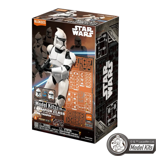 Star Wars Blokees CLONE TROOPER "ATTACK OF THE CLONES" Champion Class | Blokees