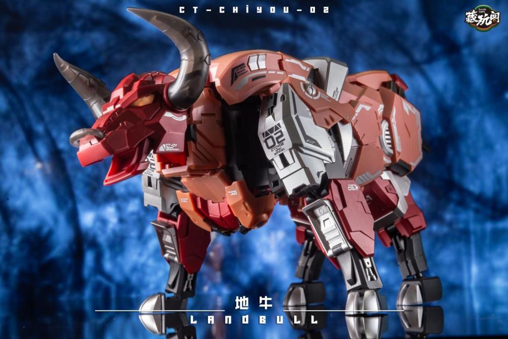 CT-Chiyou-02 Landbull (Predaking) Transformers - Cang Toys