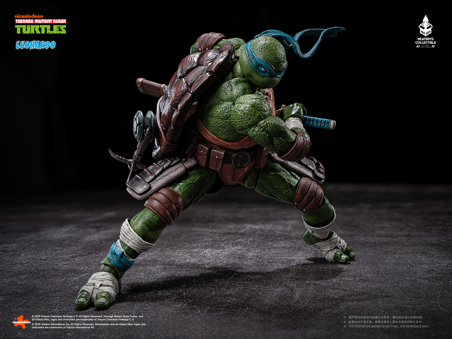 HB0103 Leonardo (Deluxe Ver.) "Teenage Mutant Ninja Turtles " | HeatBoys