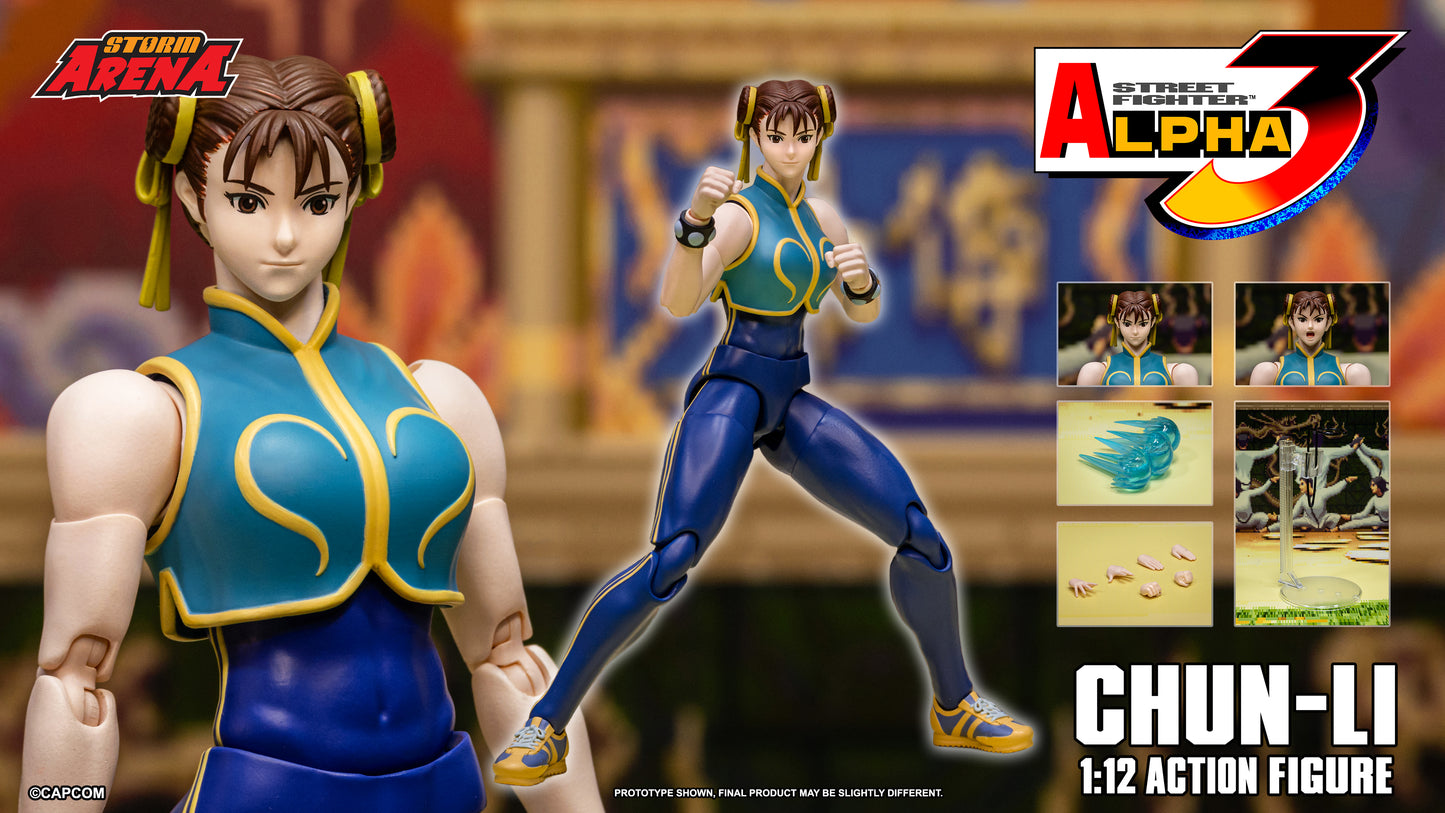 Storm Arena Chun Li "Street Fighter Alpha 3" | Storm Collectibles 1/12 Scale Action Figure