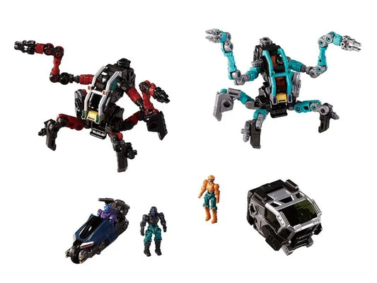 Pre Order D-07 <D> Vehicles Wave 7 Exclusive Set Diaclone