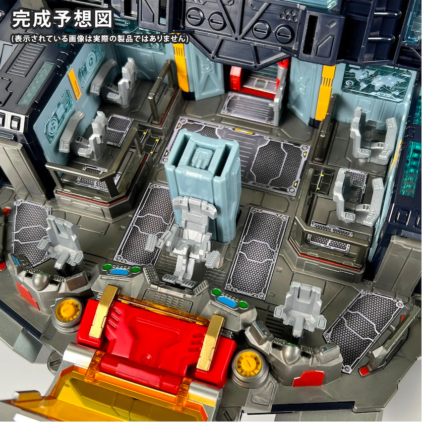 DA-100 Robot Base Cloud Across Magnetic Stickers Diaclone 3rd party