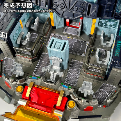 DA-100 Robot Base Cloud Across Magnetic Stickers Diaclone 3rd party