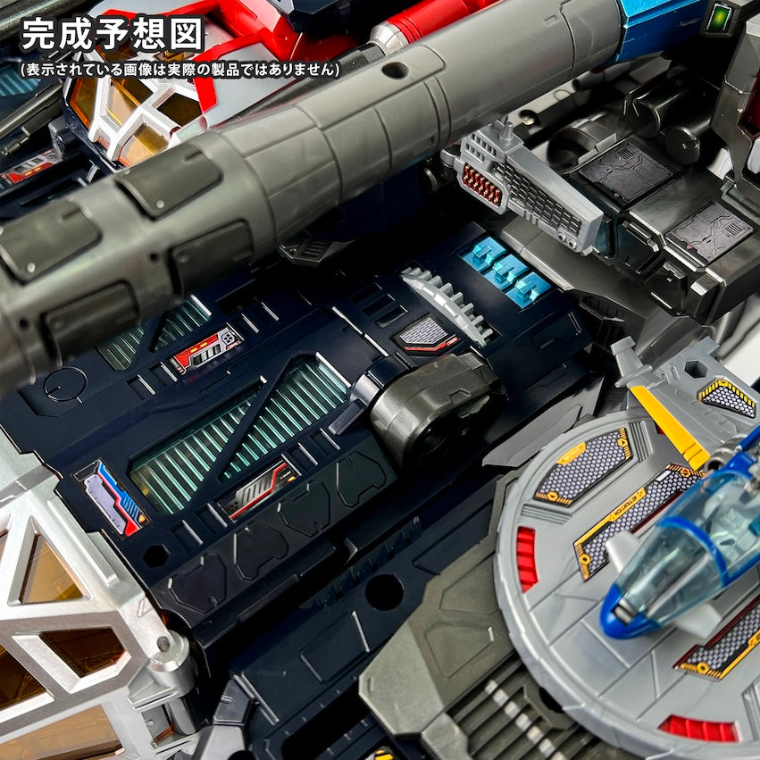 DA-100 Robot Base Cloud Across Magnetic Stickers Diaclone 3rd party