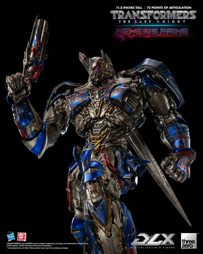 Pre Order Transformers: The Last Knight - DLX Nemesis Prime Threezero