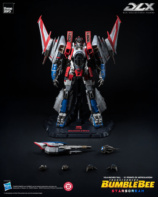 Threezero Transformers DLX Starscream "Bumblebee" Scale Collectible Series | Threezero