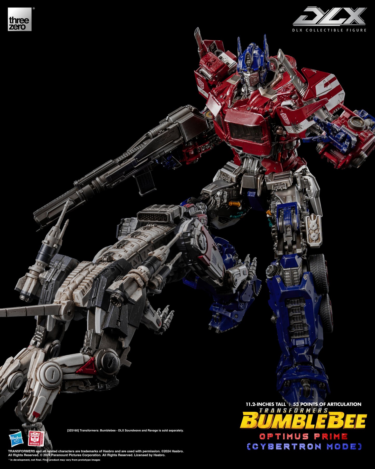 Pre Order Optimus Prime Cybertron Mode "Transformers: Bumblebee" - Threezero DLX Scale Collectible Figure