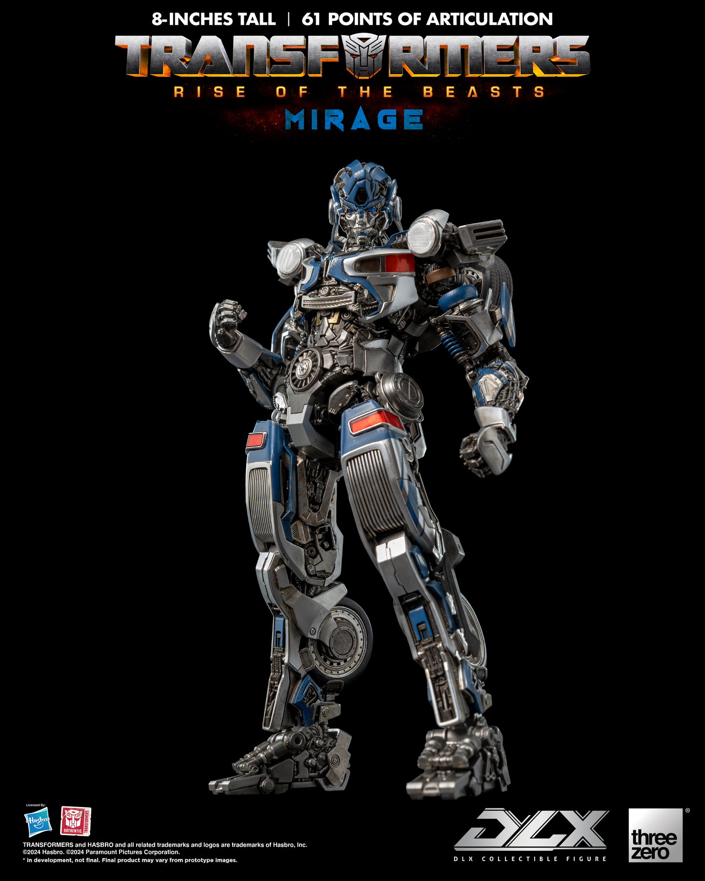 Transformers: Rise of the Beasts - DLX Mirage by Threezero