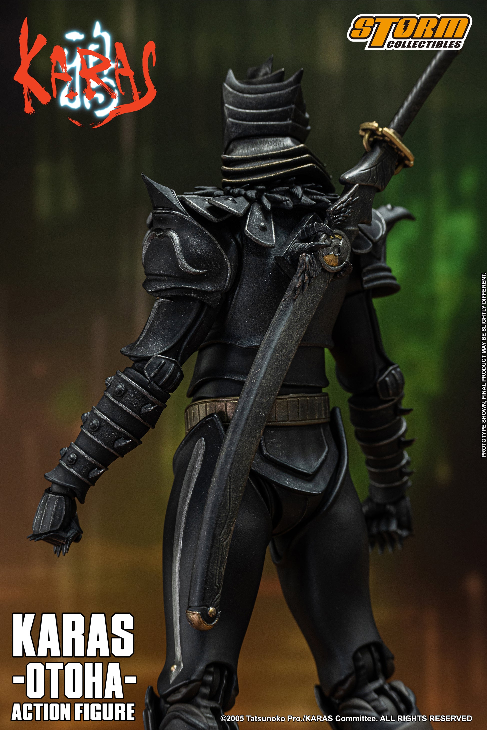 KARAS -OTOHA Action Figure by Storm Collectibles back view