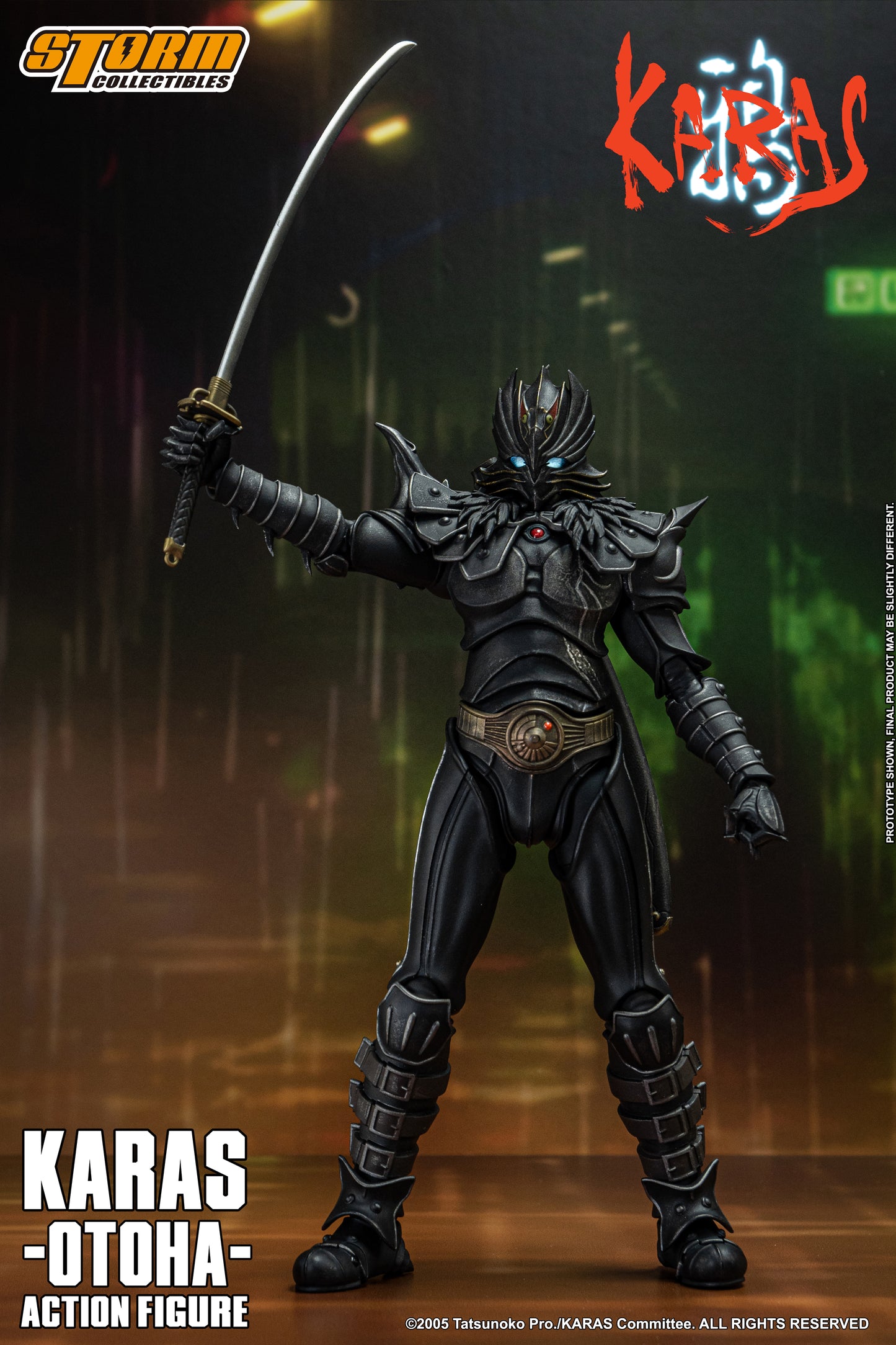 KARAS -OTOHA Action Figure by Storm Collectibles holding sword up