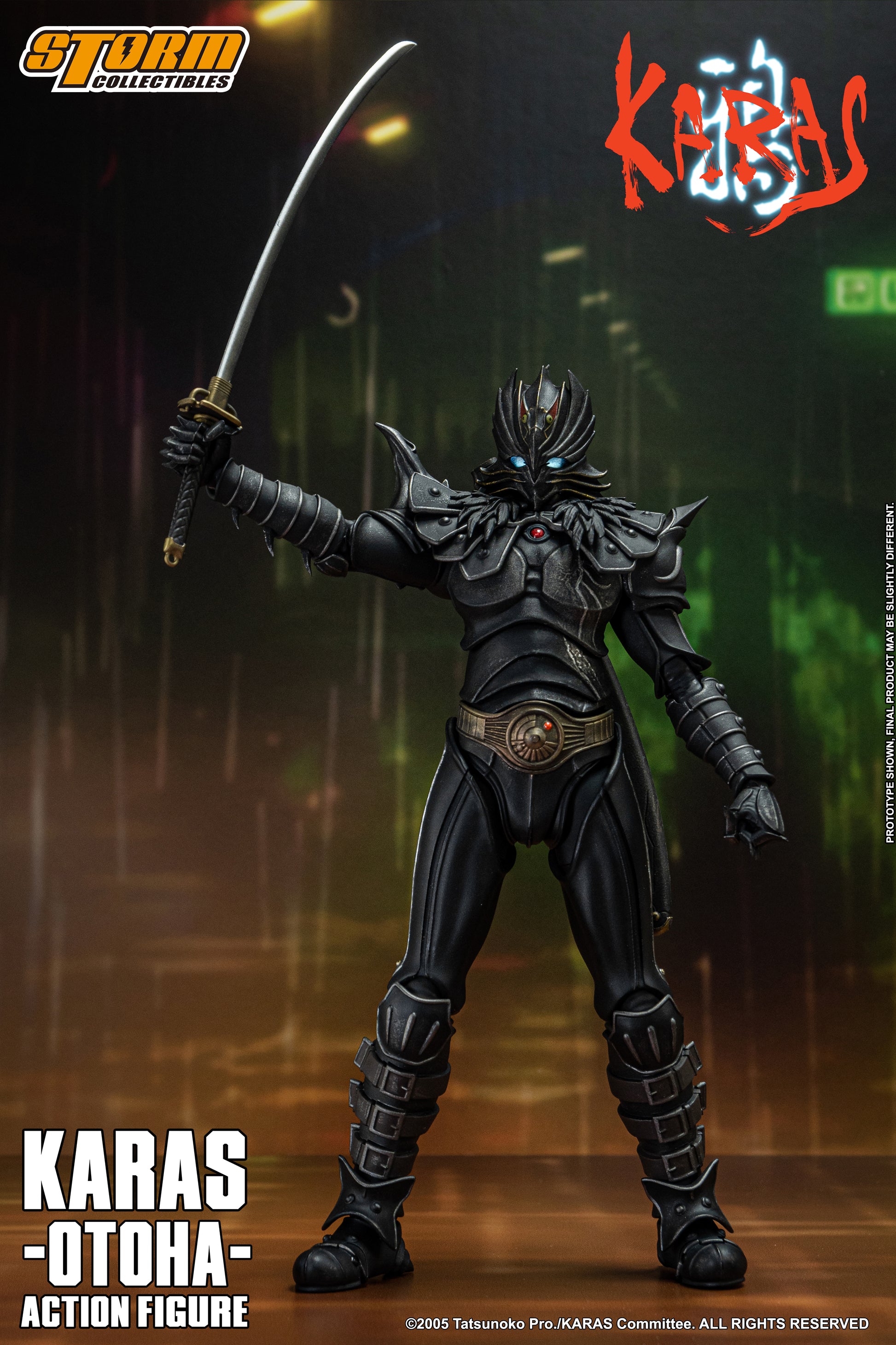 KARAS -OTOHA Action Figure by Storm Collectibles holding sword up