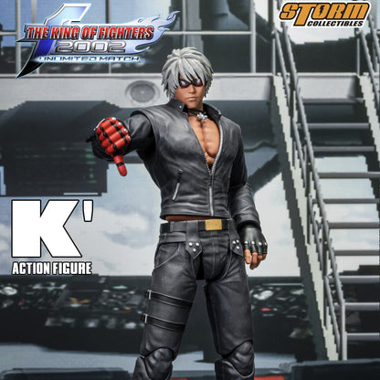 K' "The King of Fighters 2002 Unlimited Match" - Storm Collectibles Action Figure