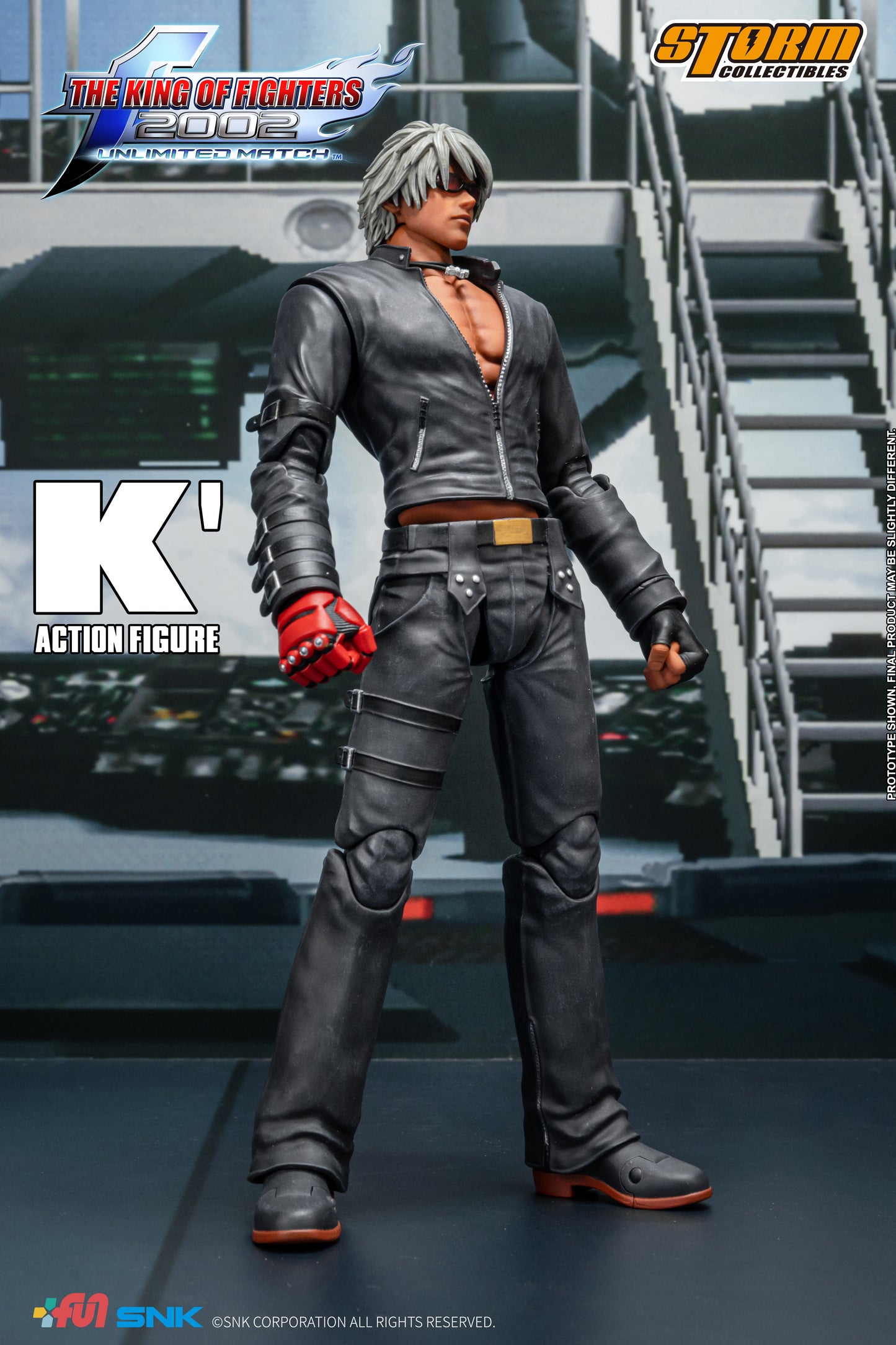 Pre Order K' - The King of Fighters 2002 UM Action Figure Storm Collectibles