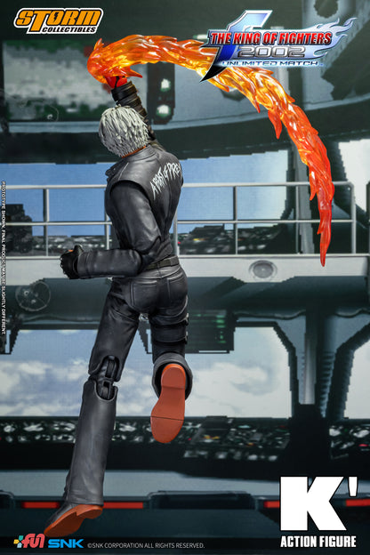 K' "The King of Fighters 2002 Unlimited Match" - Storm Collectibles Action Figure