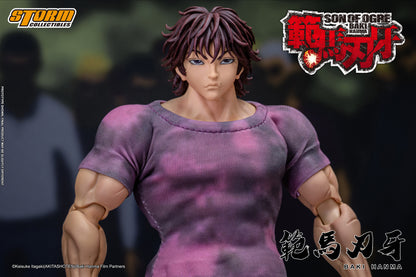 BAKI HANMA "SON OF THE ORGE" Action Figuree Storm Collectibles close up
