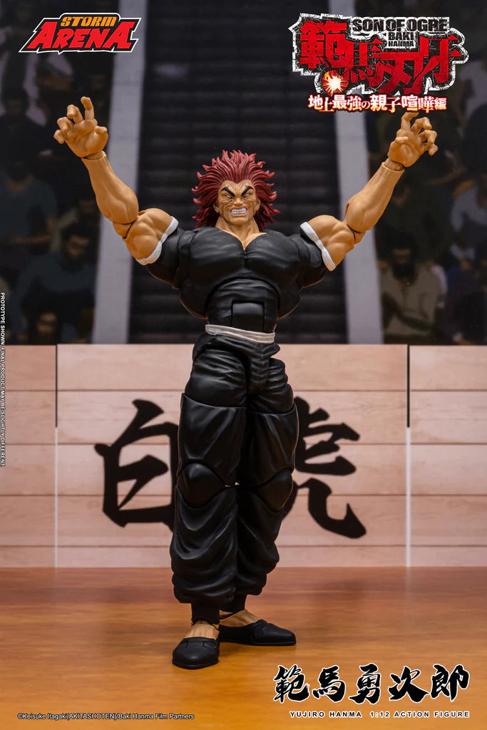 Storm Arena Yujiro Hanma "Baki Hanma: Son of Ogre" 1/12 Scale Action Figure | Storm Collectibles