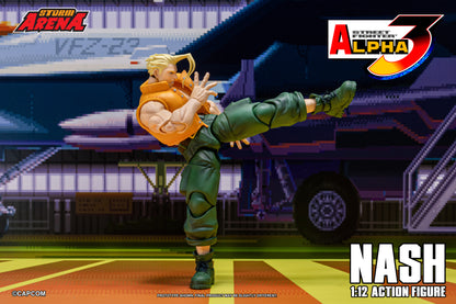 Pre Order Street Fighter Alpha 3 Storm Arena Nash Charlie 1/12 Scale Action Figure Storm Collectibles