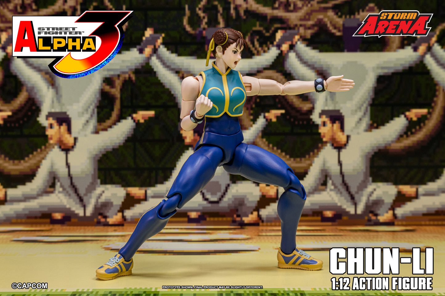 Storm Arena Chun Li "Street Fighter Alpha 3" | Storm Collectibles 1/12 Scale Action Figure
