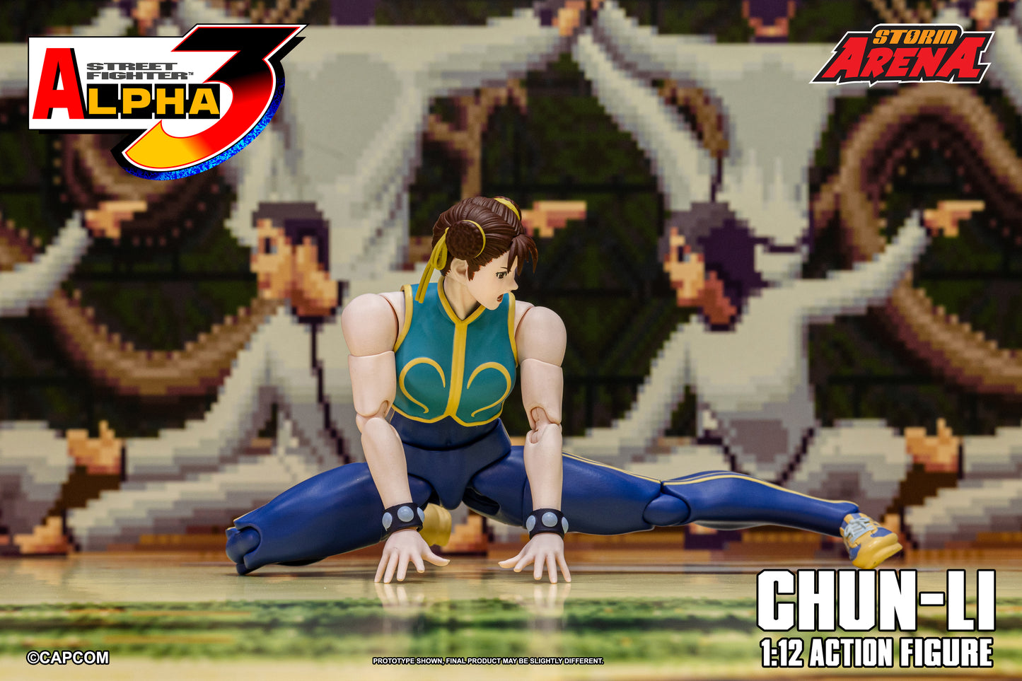 Storm Arena Chun Li "Street Fighter Alpha 3" | Storm Collectibles 1/12 Scale Action Figure