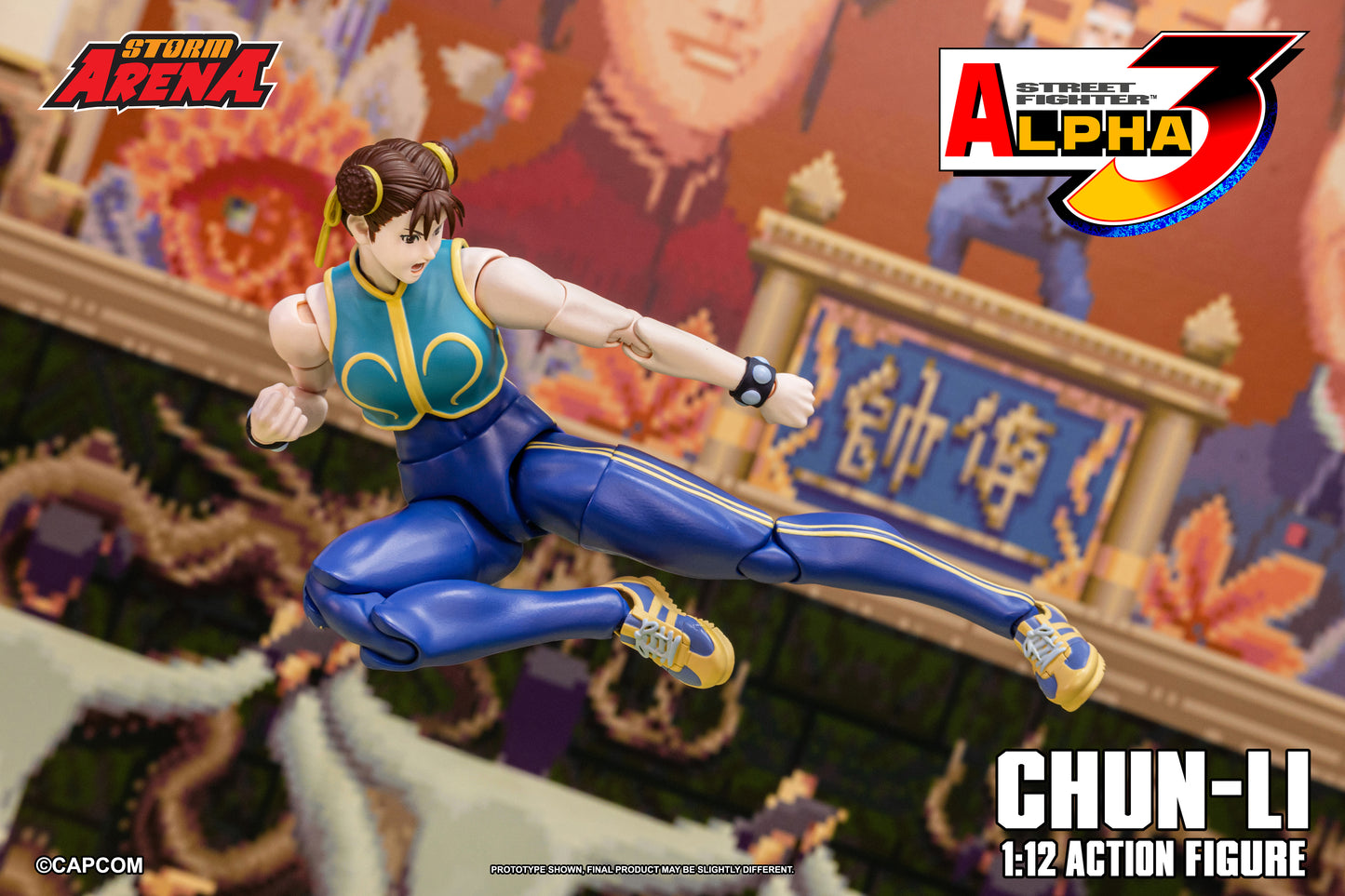 Storm Arena Chun Li "Street Fighter Alpha 3" | Storm Collectibles 1/12 Scale Action Figure