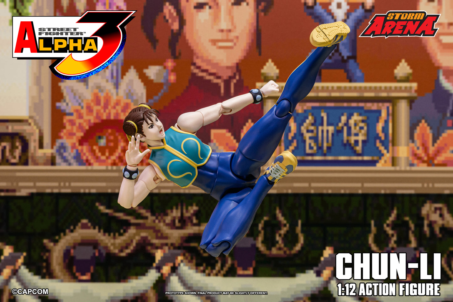 Storm Arena Chun Li "Street Fighter Alpha 3" | Storm Collectibles 1/12 Scale Action Figure
