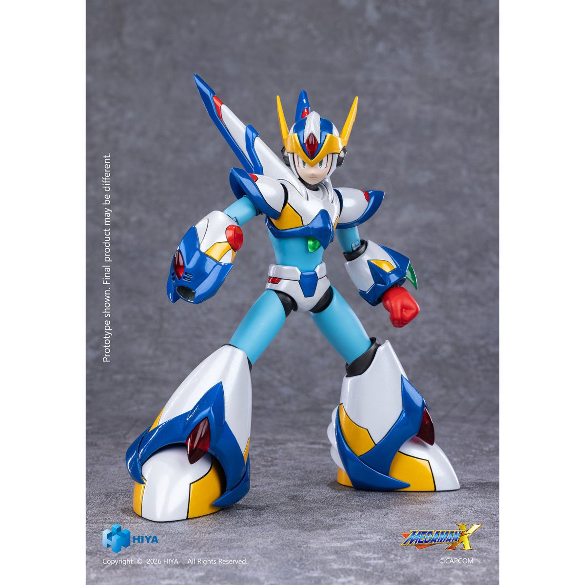 Hiya Toys Mega Man X Falcon Armor Version Exquisite Basic "Mega Man X " | Hiya Toys Exquisite Basic Series