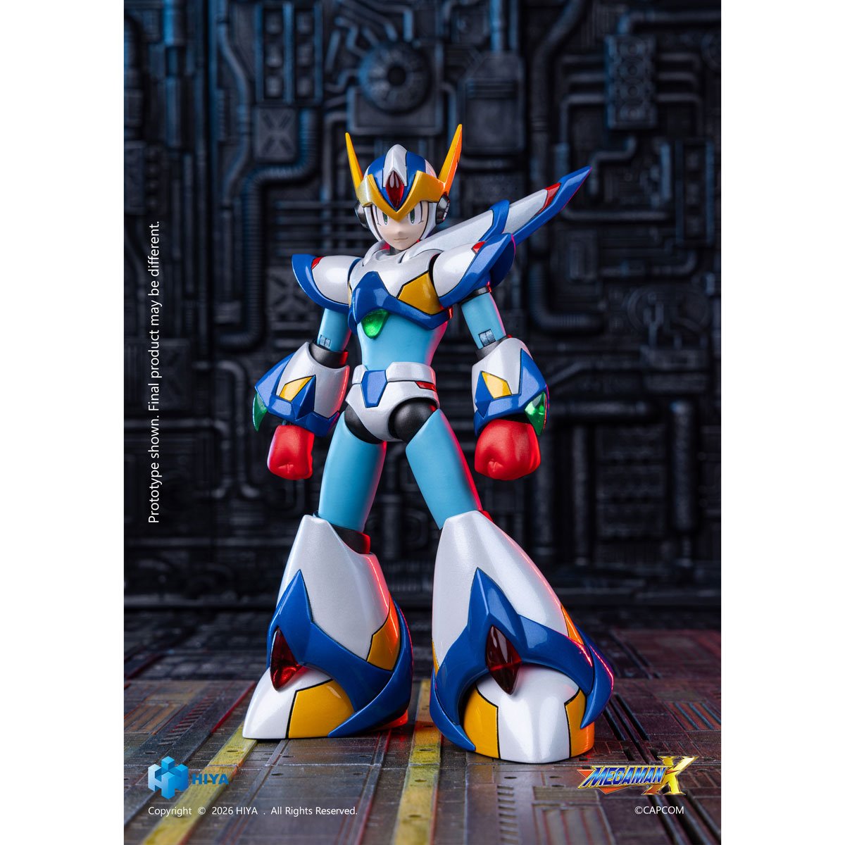 Hiya Toys Mega Man X Falcon Armor Version Exquisite Basic "Mega Man X " | Hiya Toys Exquisite Basic Series