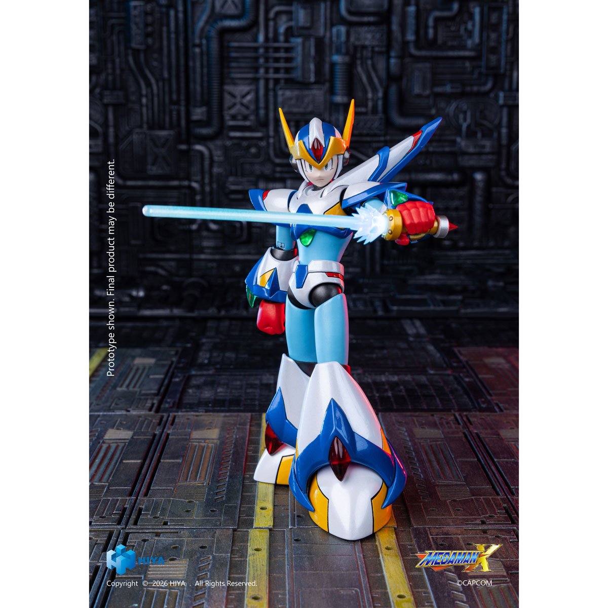 Hiya Toys Mega Man X Falcon Armor Version Exquisite Basic "Mega Man X " | Hiya Toys Exquisite Basic Series