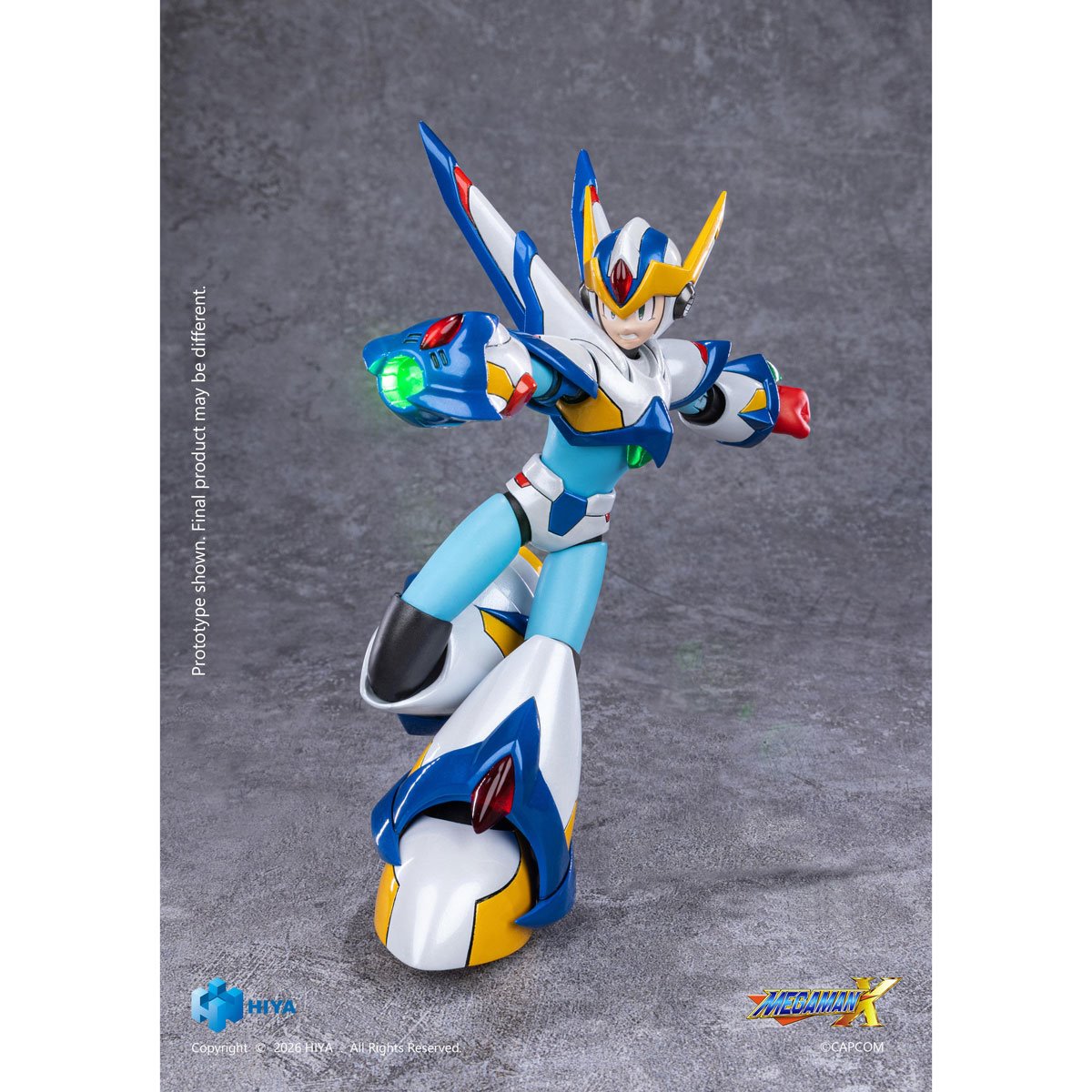 Hiya Toys Mega Man X Falcon Armor Version Exquisite Basic "Mega Man X " | Hiya Toys Exquisite Basic Series