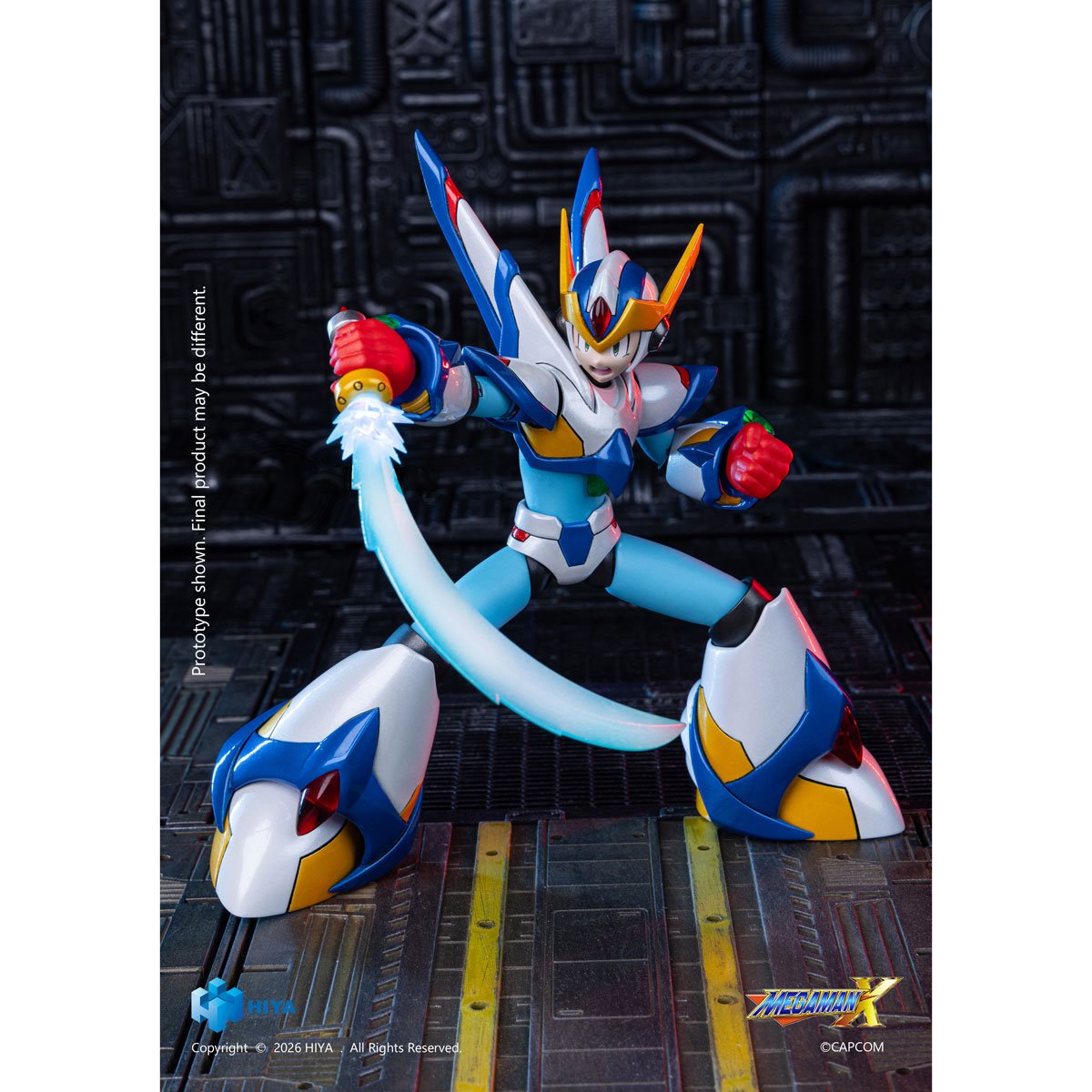 Hiya Toys Mega Man X Falcon Armor Version Exquisite Basic "Mega Man X " | Hiya Toys Exquisite Basic Series