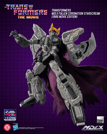 MDLX Fallen Coronation Starscream (1986 Movie Edition) "Transformers" | Threezero