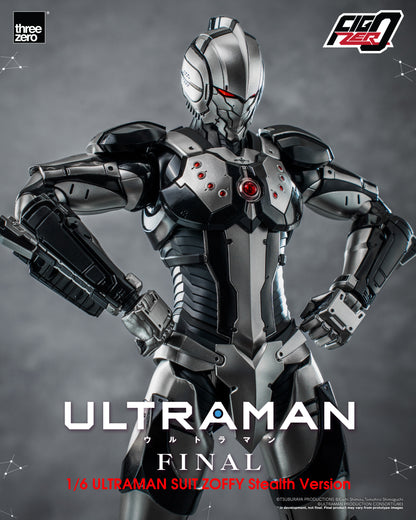 Pre Order FigZero 1/6 Ultraman Suit Zoffy Stealth Version Threezero Exclusive Colorway Action Figure