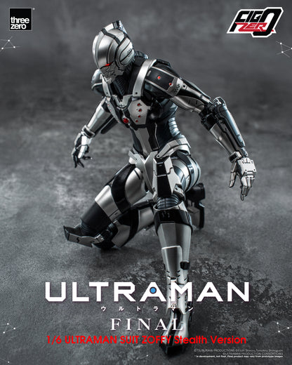 Pre Order FigZero 1/6 Ultraman Suit Zoffy Stealth Version Threezero Exclusive Colorway Action Figure