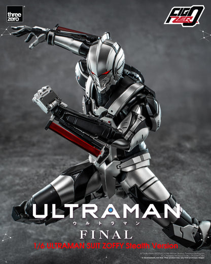Pre Order FigZero 1/6 Ultraman Suit Zoffy Stealth Version Threezero Exclusive Colorway Action Figure