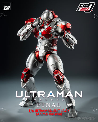 Pre Order FigZero 1/6 Ultraman Suit Jack Anime Version Action Figure