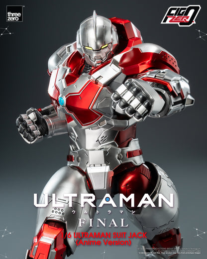 Pre Order FigZero 1/6 Ultraman Suit Jack Anime Version Action Figure